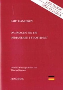 Rød forside af Lars Daneskov: Da smagen fik fri; Indianeren i stamtræet med tyske gloser bog
