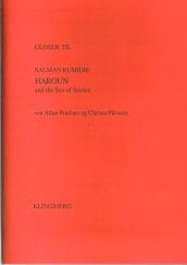 Rød forside af Haroun and the Sea of Stories af Salman Rushdie Glosehæfte