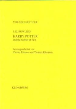 Gul forside af Harry Potter and the goblet of fire med tysk