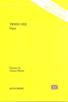 Gul forside af Trisse Gejl: "Vejen" med engelske gloser