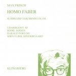 Hvid flosehæfte forside af Homo faber af Max Frisch
