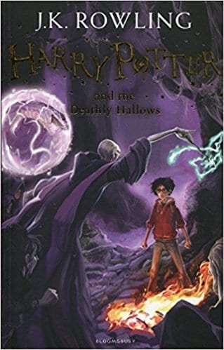Forsiden til Harry Potter and the deathly hallows