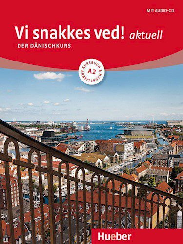 Forsiden til "Vi snakkes ved!" dansk lærebog for tysksprogede