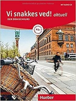 Forsiden til "Vi snakkes ved!" en tysk bog til at lære dansk