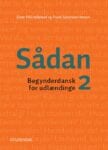 Orange forside til "Sådan 2" begynderbog til dansk