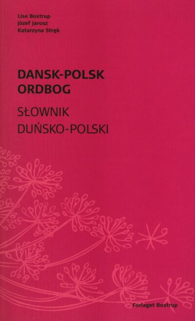 Rød forside til dansk-polsk ordbog
