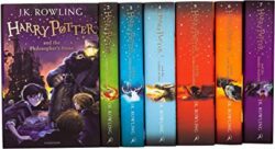 Hele samlingen af Harry Potter serien inklusiv gloser