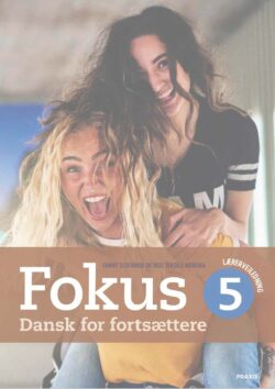 Forsiden til bogen "Fokus", en lærebog til dansk som andetsprog